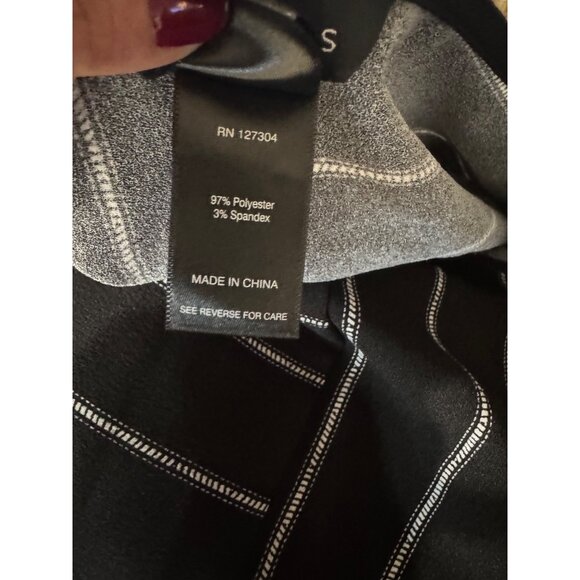 Ali Miles Black White Striped Tunic Top With Button Detail Pocket XL Lagenlook - Picture 7 of 10